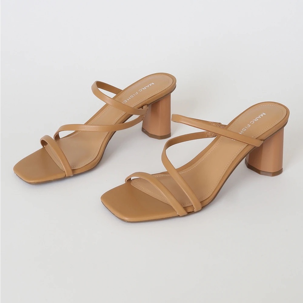 Marc fisher sandals beige size 8